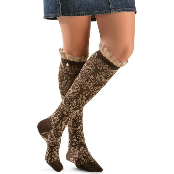 M&F Western Womens Blazin Roxx Fashion Sock M&F Western Womens Blazin Roxx Fashion Sock